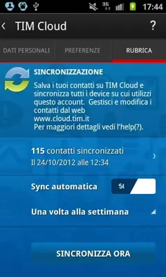 TIM Cloud android App screenshot 3